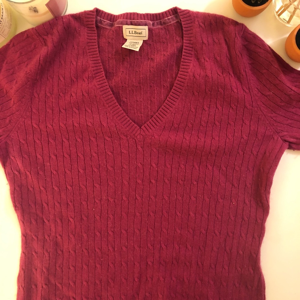 LL BEAN Cashmere Sweater